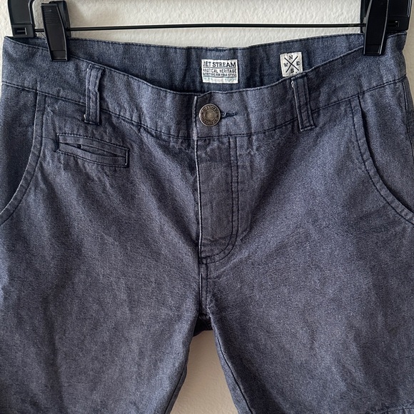 Women's Blue Jean Shorts - Picture 2 of 4